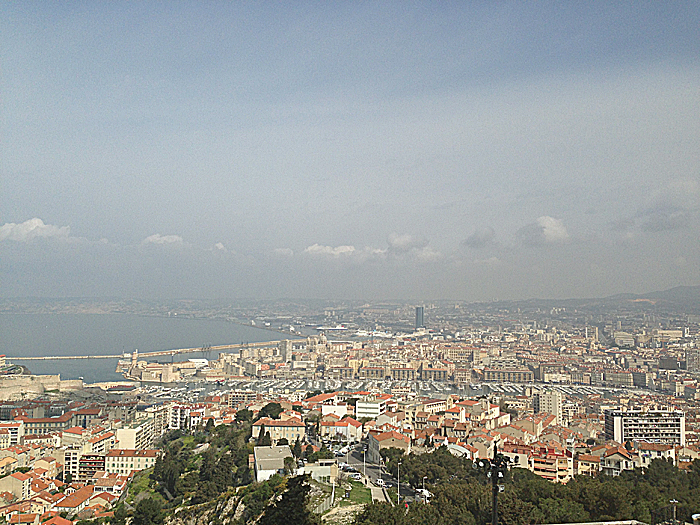 Ausblick auf Marseille