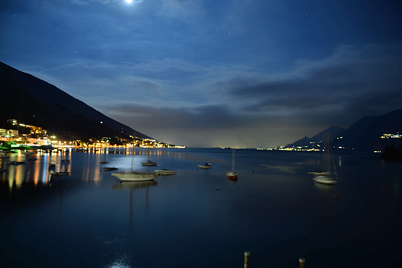 Largo di Garda Val Di Sogno bei Nacht