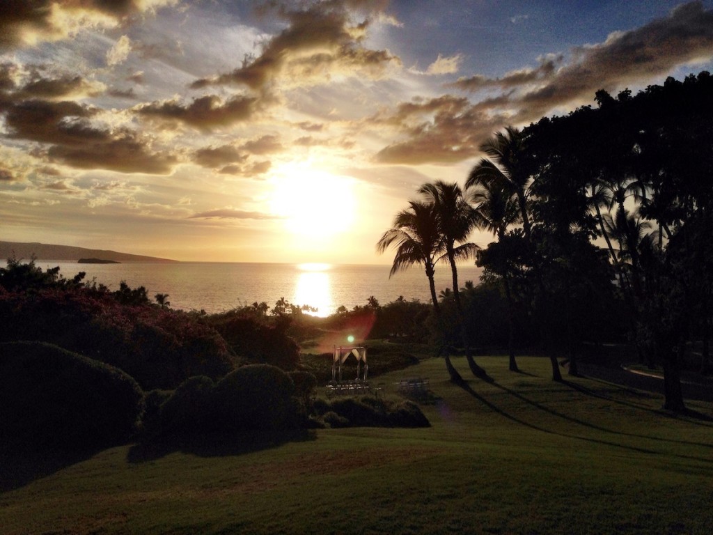 Maui - Sunset - Hawaii - Paradies - USA - Wailea - Paia - Kihei - Big Beach -Wailea Golf