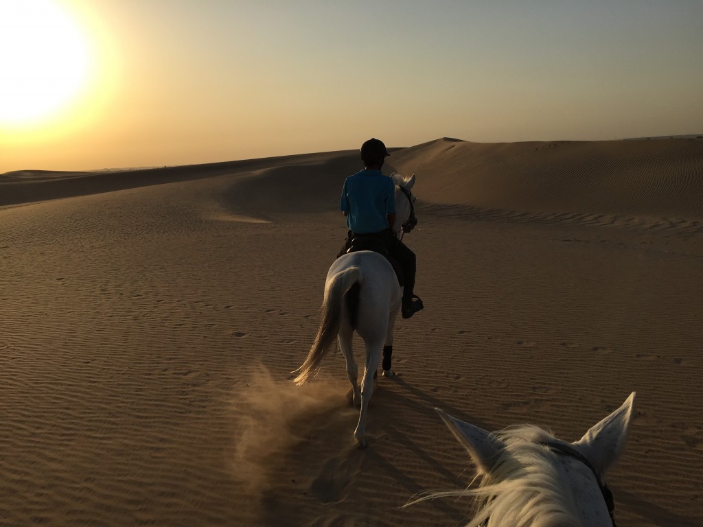 Al Sahra Desert Resort - www.miss-phiaselle.com - Desert - Horseback Riding - Sunset - Dubai