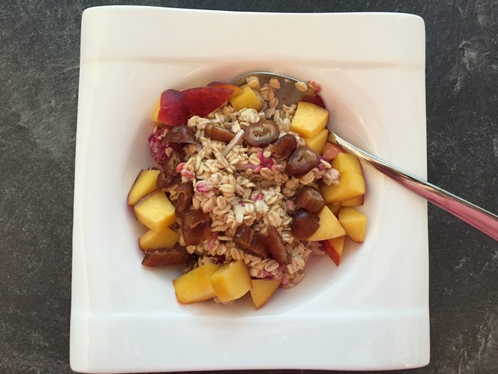 veganes Bircher-Müsli - Clean Eating - Gesunde Ernährung - Gesundes Frühstück - veganes Frühstück