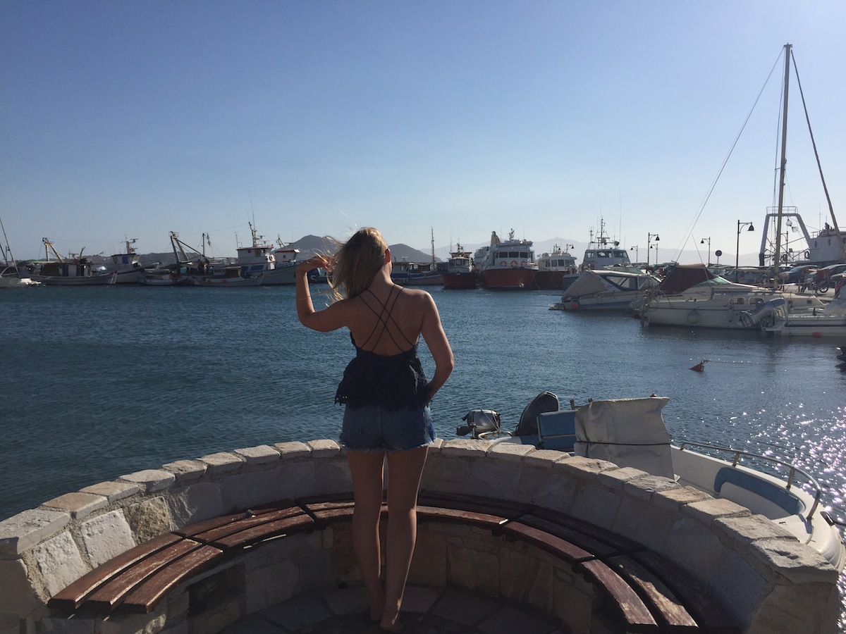 Naxos - Hafen Naxos - Kykladen - Cyclades - Inselhopping Kykladen - Griechenland - griechische Inseln - Sommer 2016 - Reiseblog - Miss Phiaselle - Travelblogger