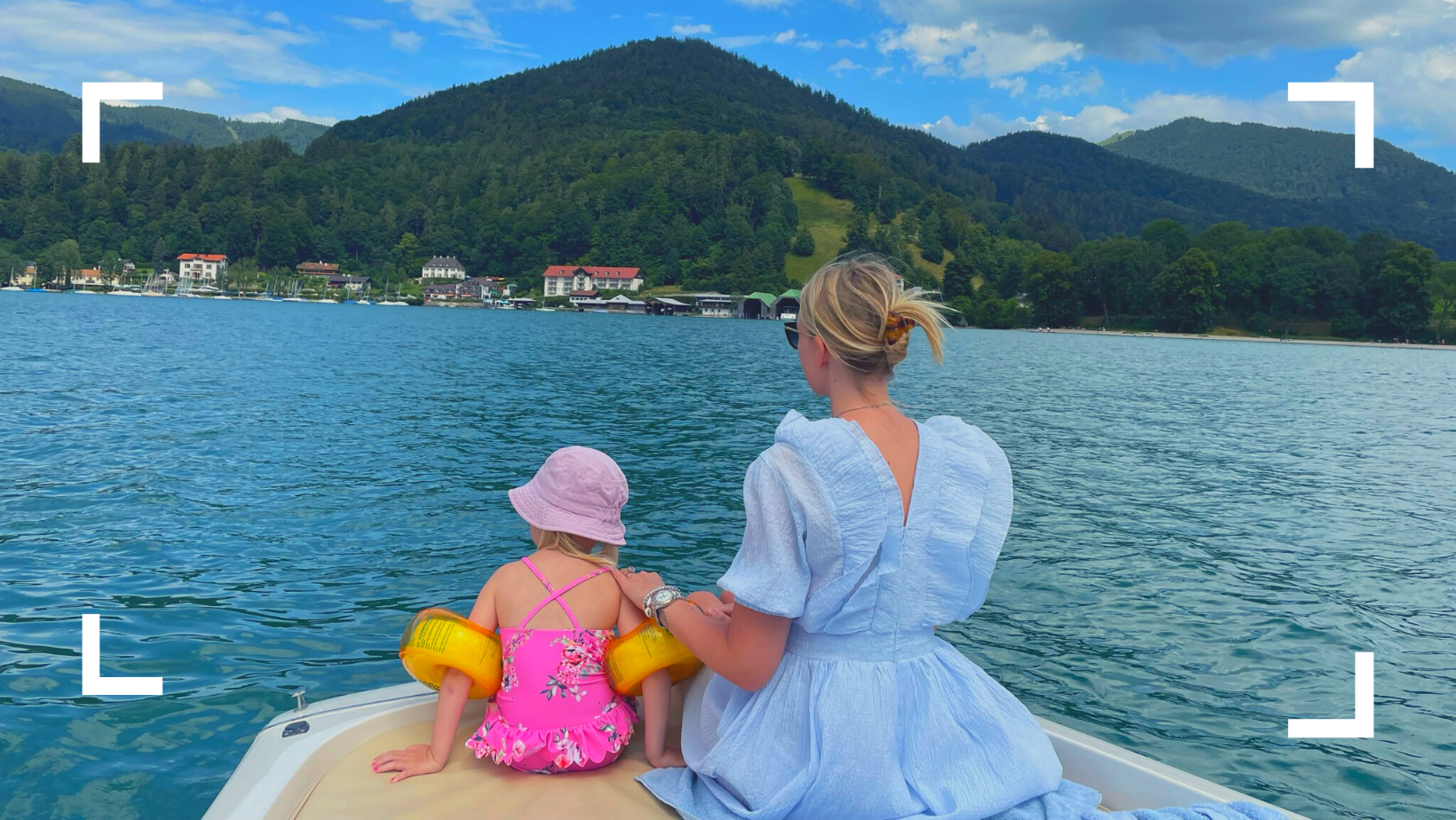 Familienurlaub am Tegernsee - Bootfahren mit Kind Tegernsee
