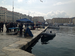 Fischmarkt Marseille Hafen