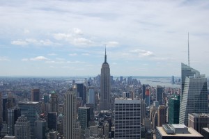 Aussicht vom Rockefeller Center