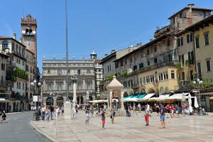 Piazza del Erbe Verona