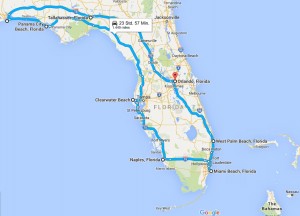 Florida kleine Route, Rundreise, Florida, USA, Reiseroute, Roadtrip, Reisen, Auto, Sommer, Sonne, Strandurlaub, Beach, Palmen
