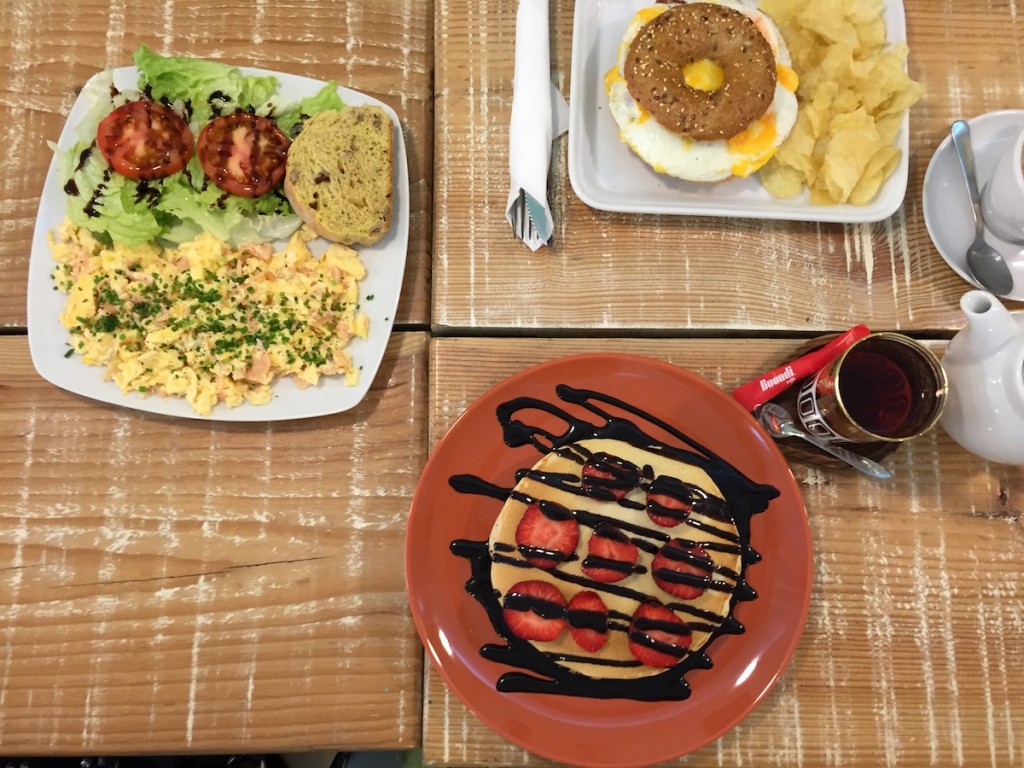 Brunch Café - Lissabon - Bagels - Frühstück - Pancakes
