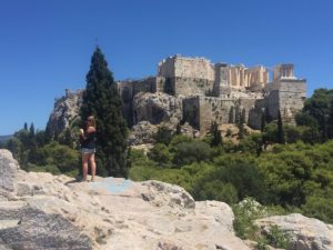 Akropolis Athen - Sightseeing Athen - Akropolis - Griechenland - Wahrzeichen Athen - Reiseblog - Miss Phiaselle - 10 Stunden in Athen - Athen im Juli