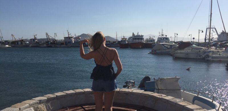 Naxos - Hafen Naxos - Kykladen - Cyclades - Inselhopping Kykladen - Griechenland - griechische Inseln - Sommer 2016 - Reiseblog - Miss Phiaselle - Travelblogger