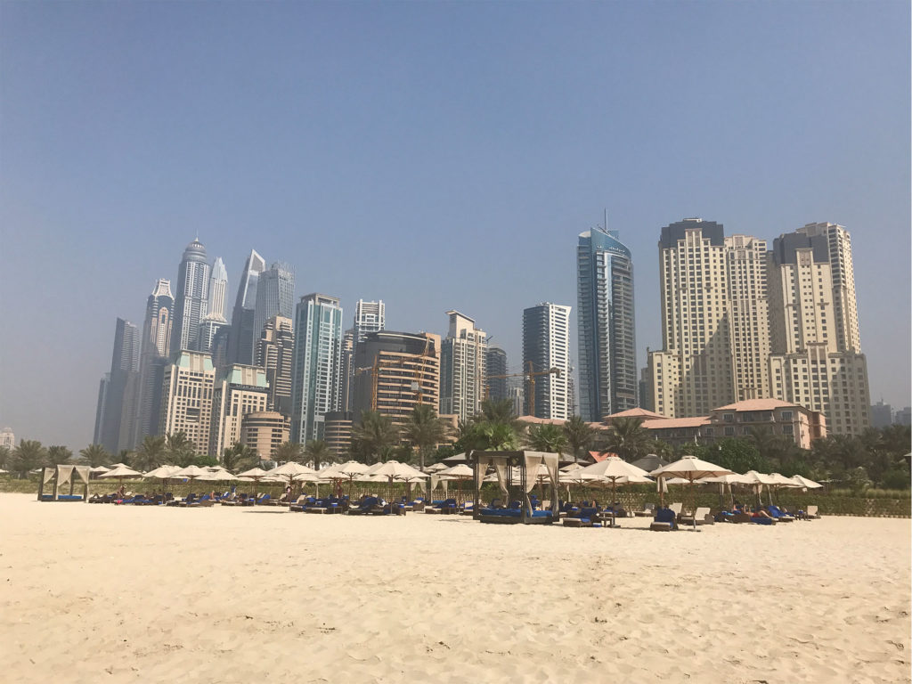 Dubai-Bye Bye Oktober 2016-Dubai Beach