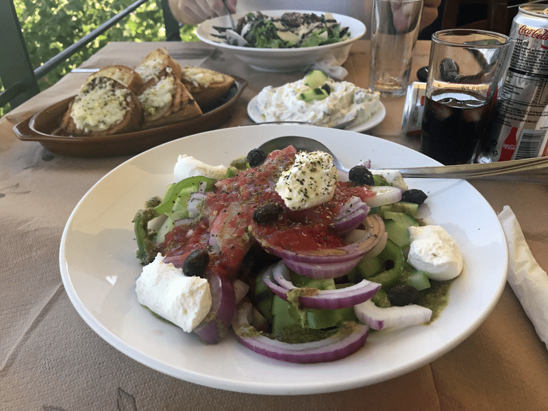 kreta-reisetipps-griechischer-salat-cretan-salad