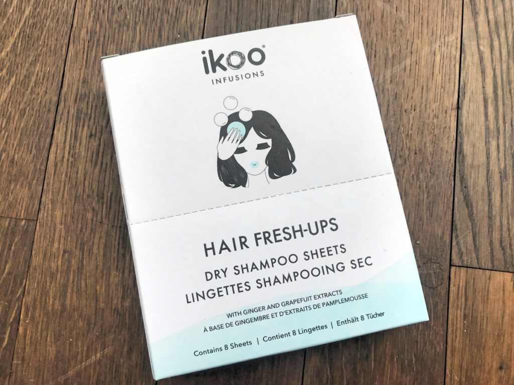 Aufgebraucht April 2020 - Beauty Blogger - Kosmetik im Test - Trockenshampoo im Test - ikoo hair fresh-ups dry shampoo sheets
